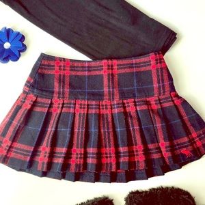 Adorable A&F Abercrombie Kids Plaid Pleated Mini
